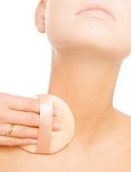 Rejuvenate the skin of the neck