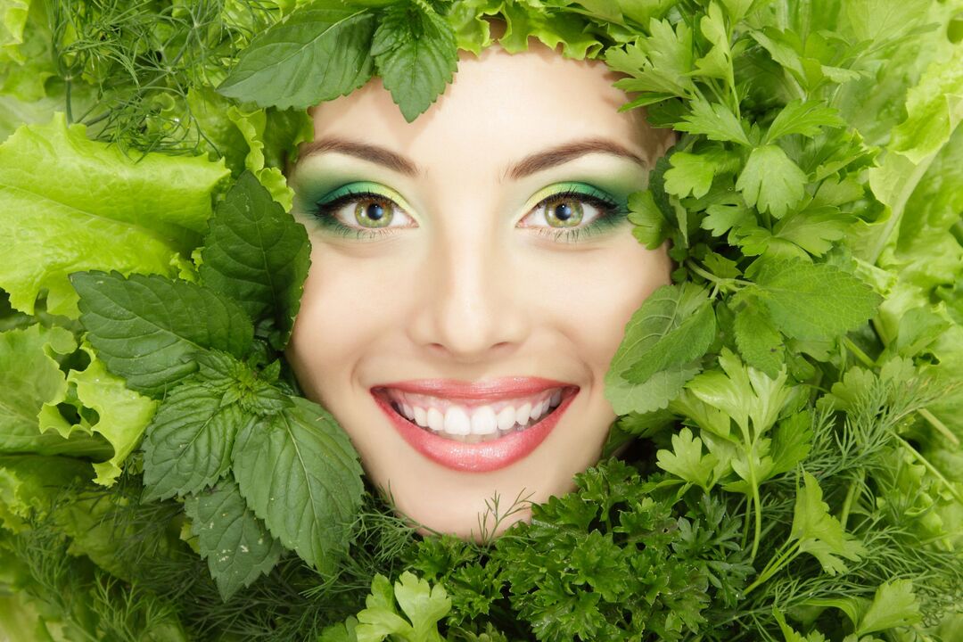 Young, healthy and beautiful skin thanks to the use of beneficial herbs